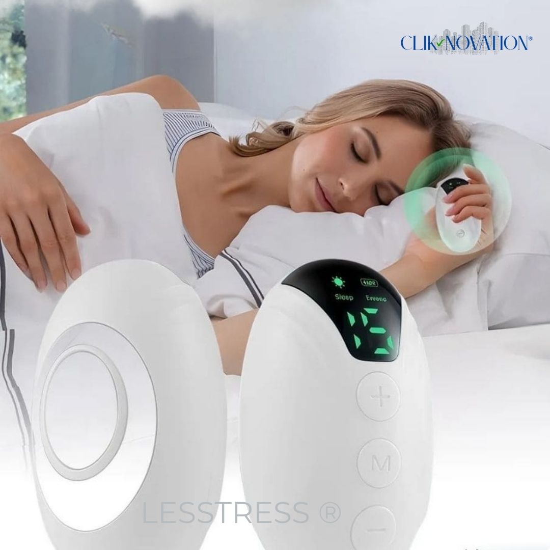 LESSTRESS ® -  Dispositivo Portátil Para Control de Insomnio, Ansiedad y Depresión