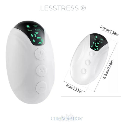 LESSTRESS ® -  Dispositivo Portátil Para Control de Insomnio, Ansiedad y Depresión