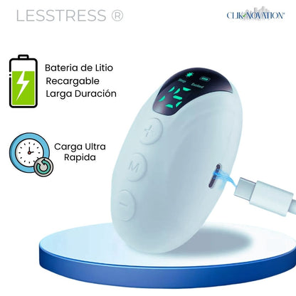 LESSTRESS ® -  Dispositivo Portátil Para Control de Insomnio, Ansiedad y Depresión